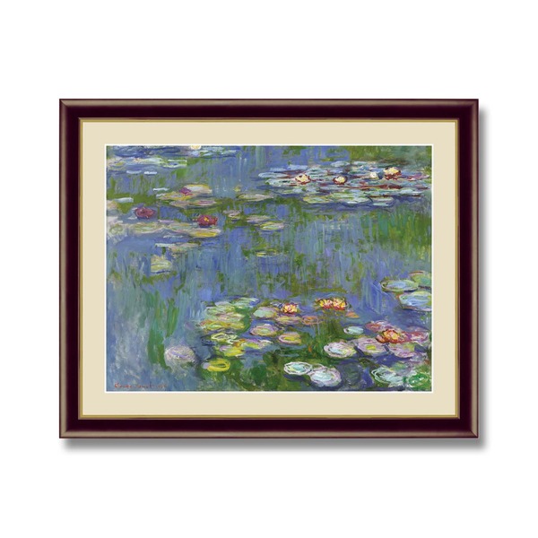 楽天市場】モネ 睡蓮 10号 立体複製名画 美術品 レプリカ : 光ネット