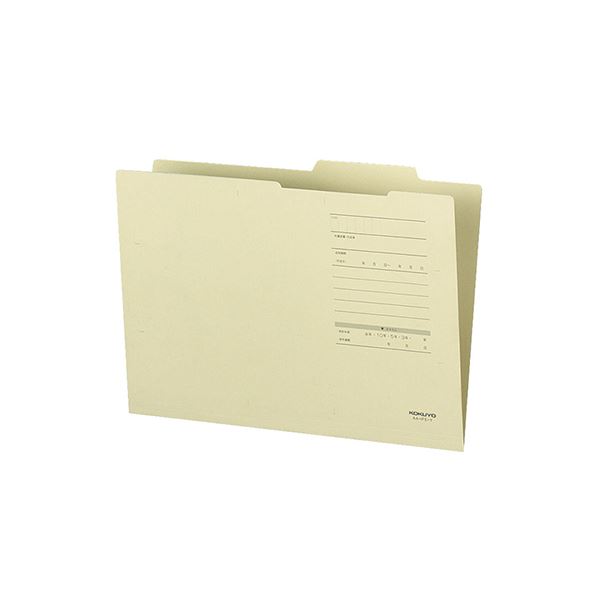 (まとめ) コクヨ A4ジャスフォルダー(Eタイプ)黄 A4-IFE-Y 1セット(10冊) 【×30セット】 (代引不可)|リコメン堂