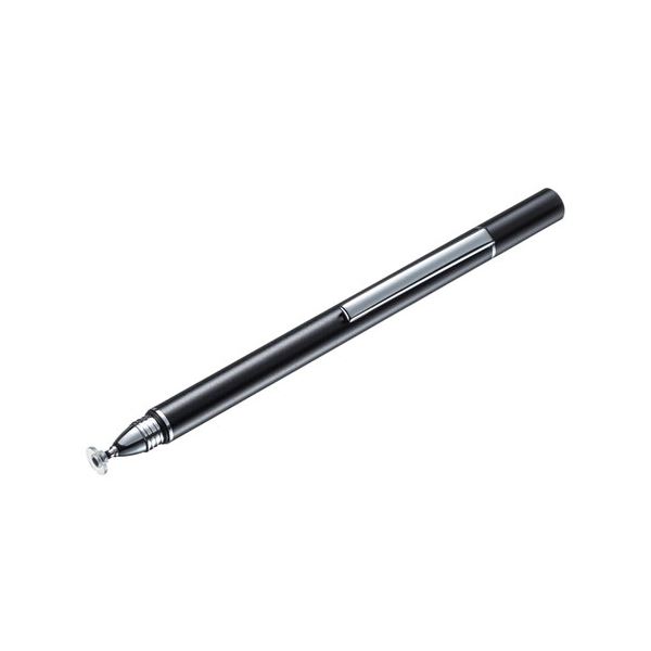 【5個セット】 サンワサプライ ディスク式タッチペン(ブラック) PDA-PEN49BKX5 (代引不可)
