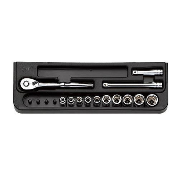 ESCO エスコ 1/4"DR ソケットレンチセット EA618NC-5(代引不可)【送料無料】|リコメン堂