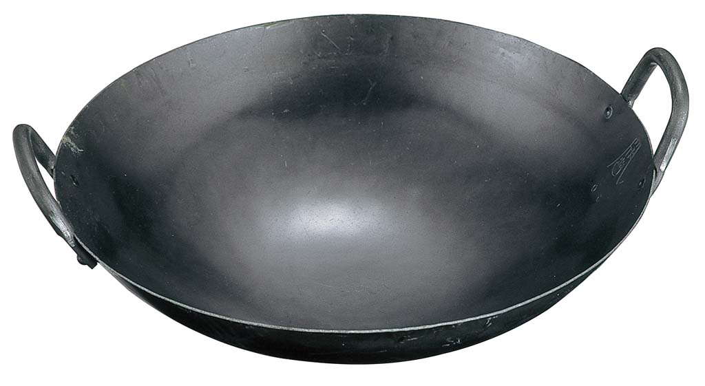 山田 鉄 打出 中華両手鍋 60cm (板厚1.6mm)(代引不可)【送料無料】｜リコメン堂