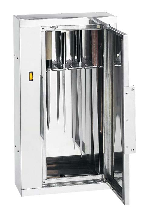 包丁消毒器 キンキラー 壁掛式 K-104(代引不可)【送料無料】｜リコメン堂