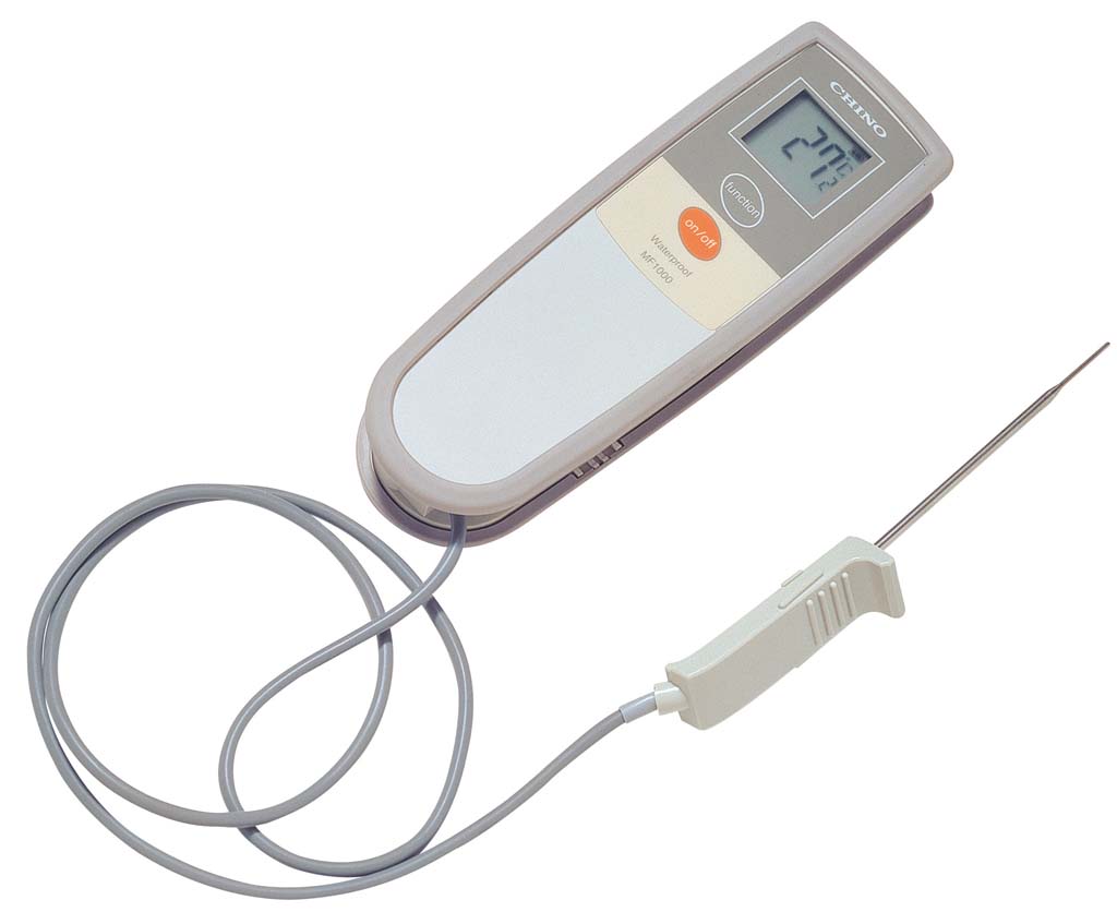 チノー 食品用防水デジタル芯温計 MF1000(代引不可)【送料無料】|リコメン堂