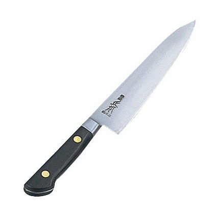 正本 ツバ付紫丹柄 牛刀 21cm CT-5021(代引不可)【送料無料】