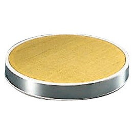 EBM ゴム付ステン枠 裏漉替アミ 真鍮張 荒目 30cm(代引不可)【送料無料】