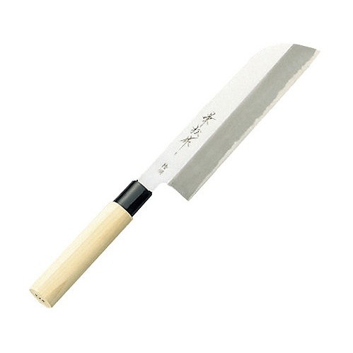兼松作 特撰 鎌型薄刃庖丁 19.5cm(代引不可)【送料無料】