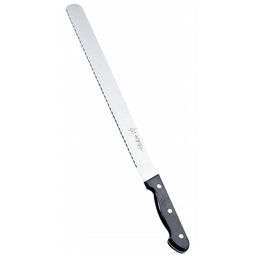 文明銀丁 パン切ナイフ(モリブデン鋼)35cm(代引不可)【送料無料】