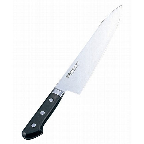 ミソノ モリブデン鋼 ツバ付 牛刀 No.515 30cm(代引不可)【送料無料】