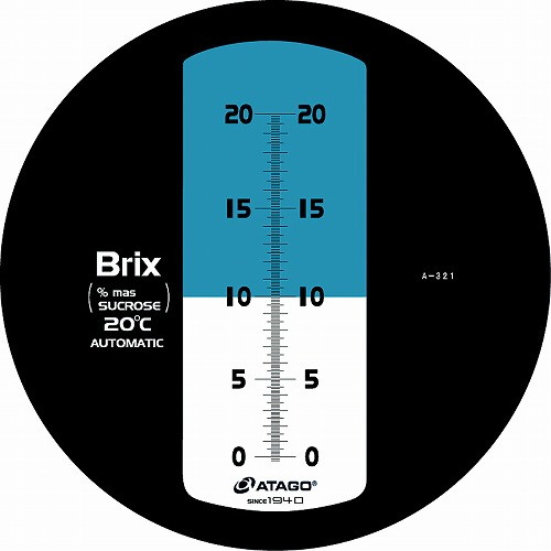 濃度計 MASTER-20 αシリーズ 自動補正・防水機能付き 手持ち屈折計(代