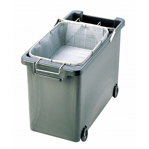 強化耐熱プラスチック フライヤー用 油缶(カゴ付)(代引不可)【送料無料】｜リコメン堂 18,311円