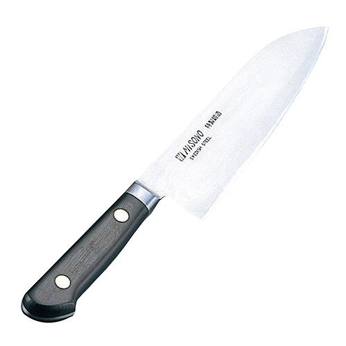 ミソノ スウェーデン鋼 ツバ付 三徳庖丁 No.181 18cm 庖丁 三徳庖丁(代引不可)【送料無料】|リコメン堂