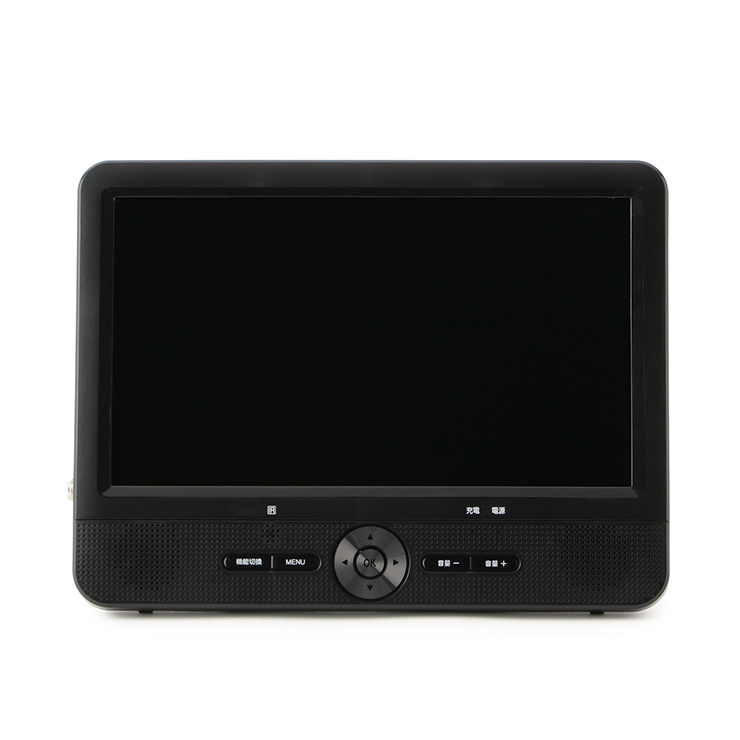 地デジ録画機能搭載 9インチ 地上デジタルテレビ OT-FT09AK AC DC 屋外 番組ガイド表示 ワンセグ 自動切り替え 充電 ポータブル