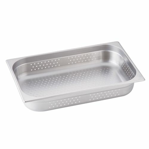ドンナム 18-8穴明ホテルパン 2/3 深さ150mm AHTA110【送料無料】