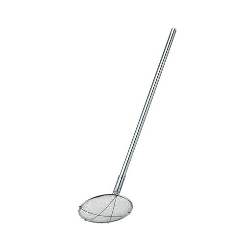 スリースノー TS パイプ柄給食用すくい網丸型 極荒目 24cm 柄長60cm ASK5803【送料無料】
