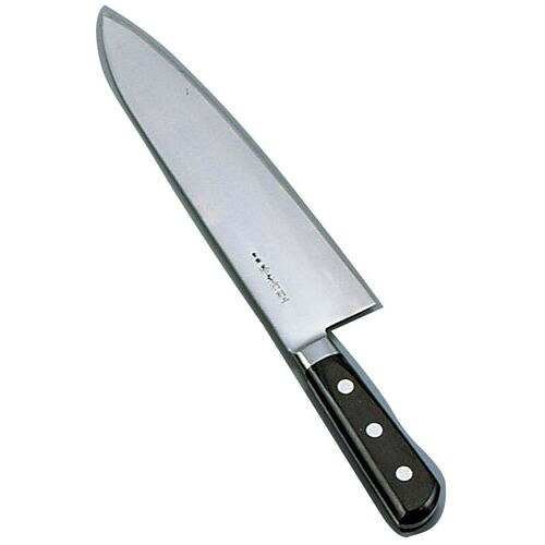 堺孝行 日本鋼(ツバ付)洋出刃 27cm ANH04027【送料無料】|リコメン堂