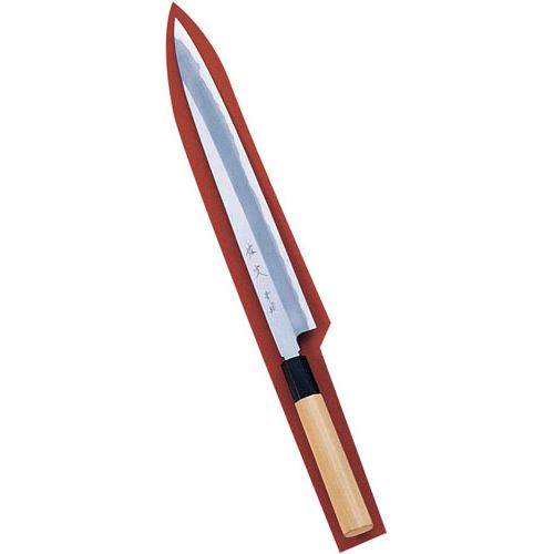 柳刃　包丁　 佐文 　木製サヤ付き　330mm SA佐文 柳刃(木製サヤ付) TKG 刺身包丁・柳刃包丁 【通販モノタロウ】