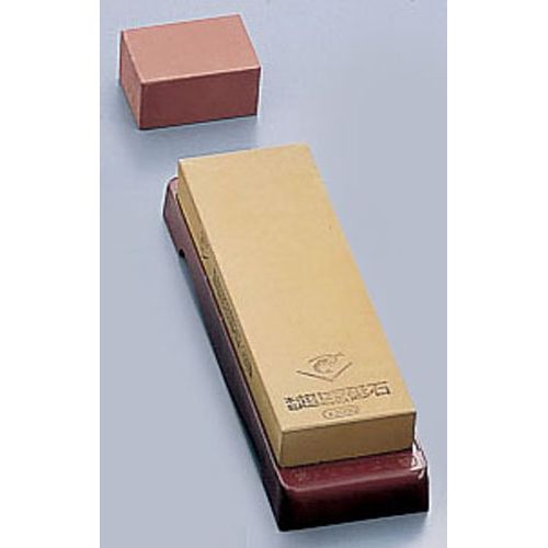 ナニワ 超セラミックス砥石 台付(修正用砥石付) #2000仕上 SS-2000 ATI42020【送料無料】｜リコメン堂