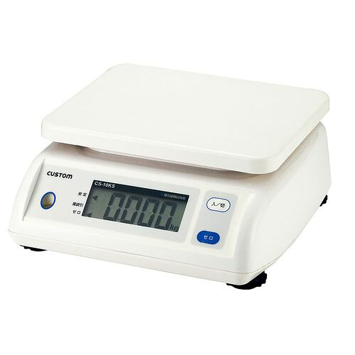 カスタム デジタル防滴はかり CS-10KS BHKA804【送料無料】