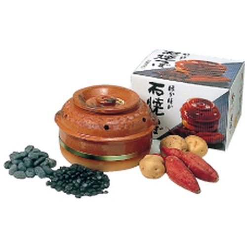 キンカ 陶器製 石焼きいもつぼ 大 C-15 GYK28【送料無料】