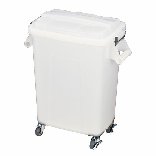 TONBO(トンボ) 厨房ペール(キャスター付) 45型 ナチュラル KPC8003【送料無料】 7,973円