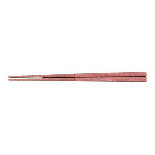 福井クラフト 超耐熱隅丸木目箸 茶/グレーツートン 18cm(10膳入) RHS6501【送料無料】