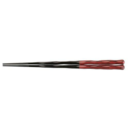 福井クラフト PBT六角一刀彫箸(10膳入)根来 22.5cm 90030743 RHSE401【送料無料】｜リコメン堂