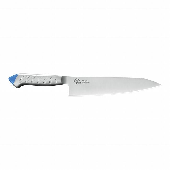下村工業 龍治 ステンカラー 牛刀 24cm ブルー [ALY8819]【送料無料】