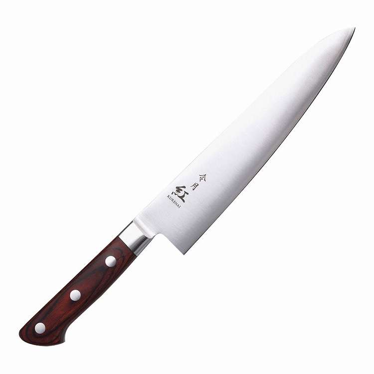 令月 紅 牛刀(両刃) CR-006 18cm(代引不可)【送料無料】