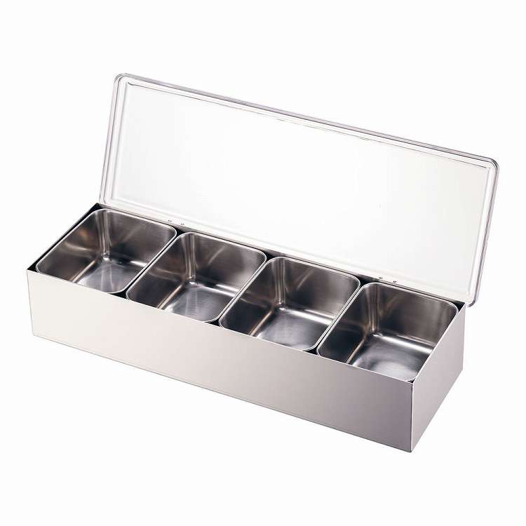 TKG 18-8保冷ヤクミ入 4ヶ入長(代引不可)【送料無料】