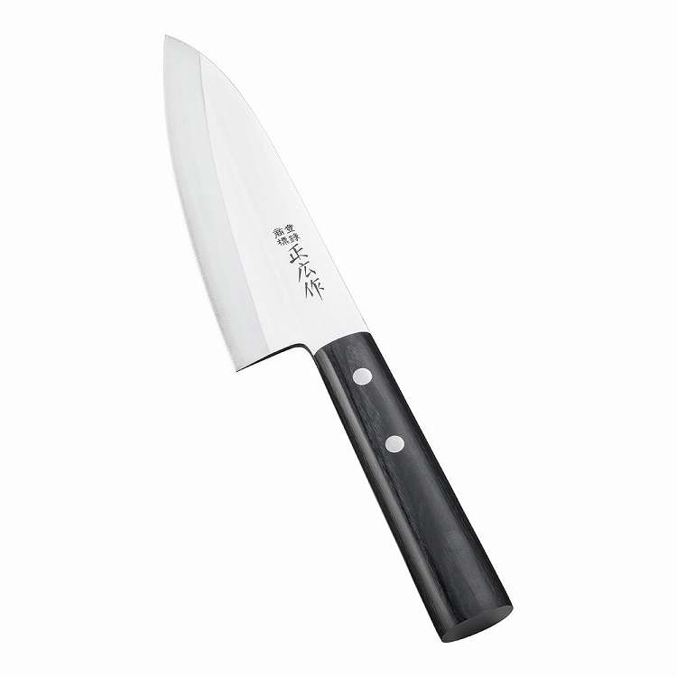 正広作 ステンレス和包丁 出刃左利き用 10655 15cm(代引不可)【送料無料】