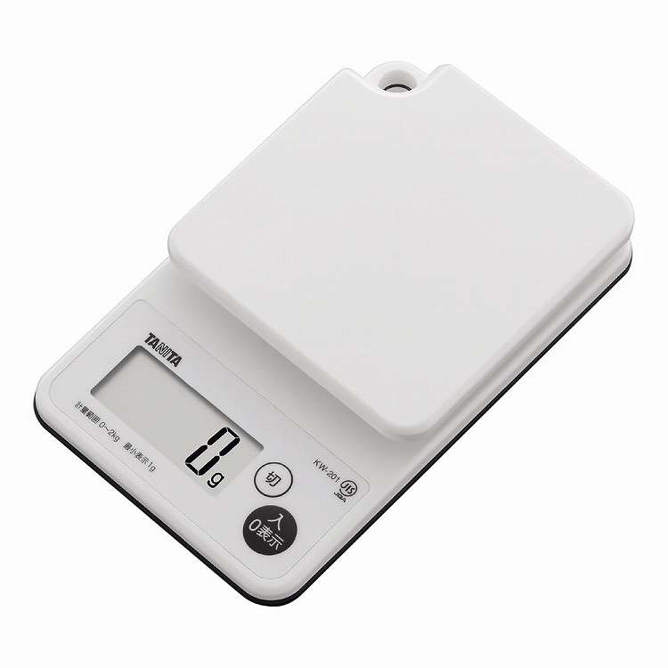 タニタ 防水クッキングスケール KW201WH(代引不可)【送料無料】