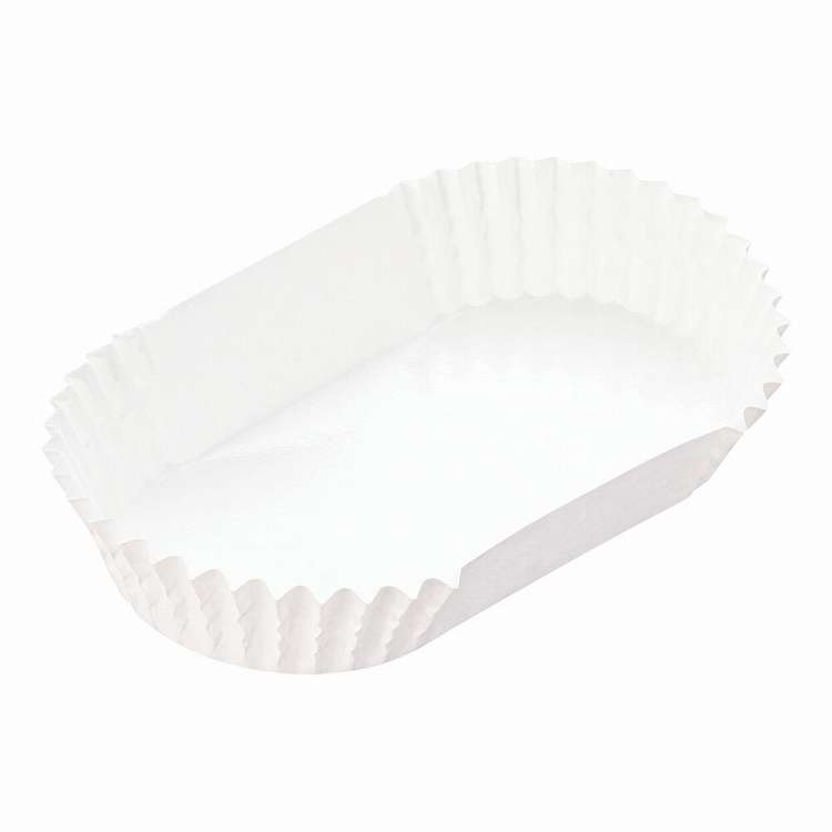 ペットカップ小判・深白無地(500枚入) PTK12065-W(代引不可)【送料無料】
