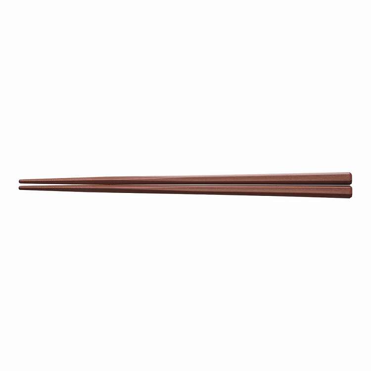 SPS六角先四角箸(100膳入) 茶 M11-177(代引不可)【送料無料】|リコメン堂