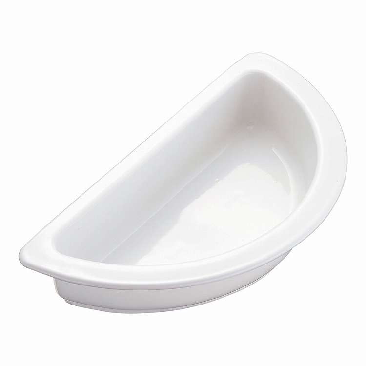 TKG 陶器製ガストロノームディッシュ 丸型大 1/2サイズ(代引不可)【送料無料】