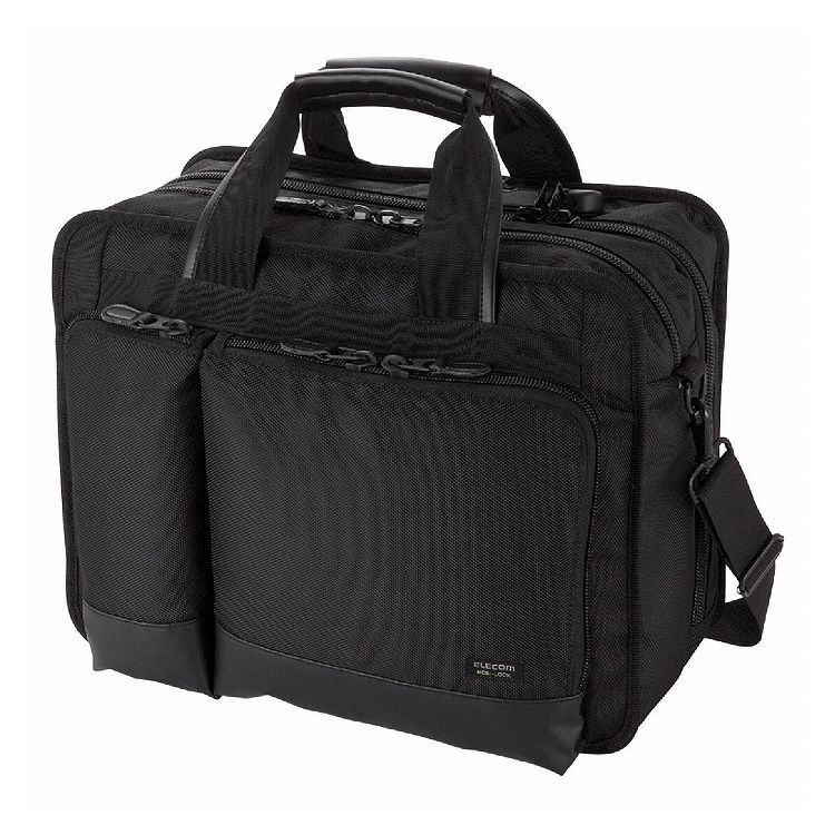エレコム 収納サイズA4/A4L 13.3/14/15/15.4ワイド/15.6/16/16.4ワイドPCまで モバイルプリンター/小型プロジェクター BM-SE04BK(代引不可)【送料無料】|リコメン堂