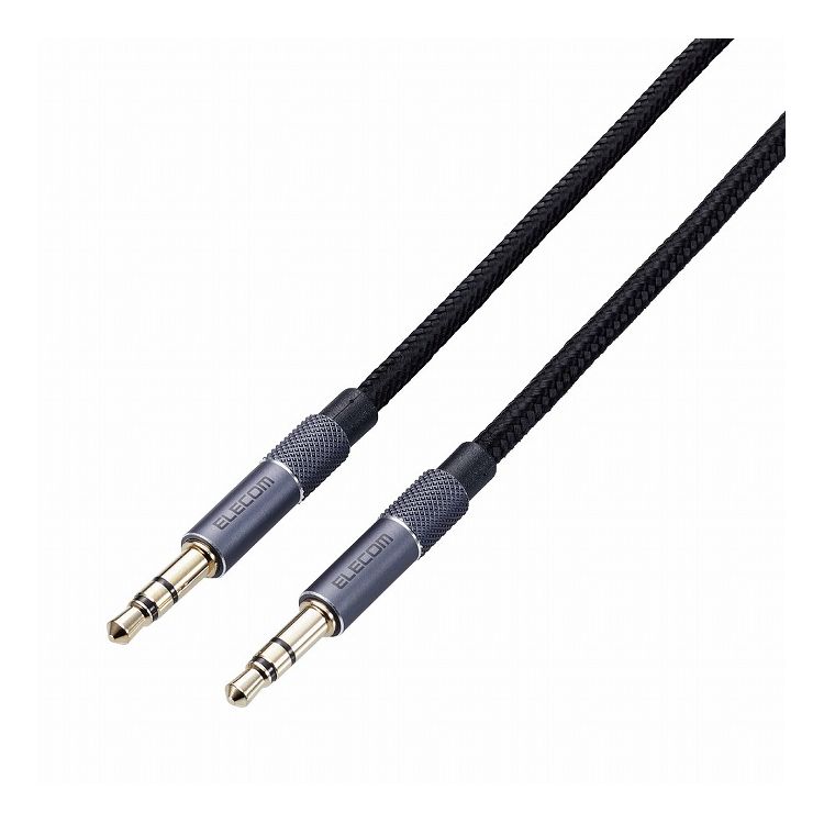 エレコム ステレオミニプラグ Aux オーディオケーブル F3 5mm 1 5m 高耐久 イヤホンジャック付き Ipod Iphone Ipad Android ヘッドホン 車 各種対応 ブラック Ax 35ma15bk 代引不可 人気ブレゼント