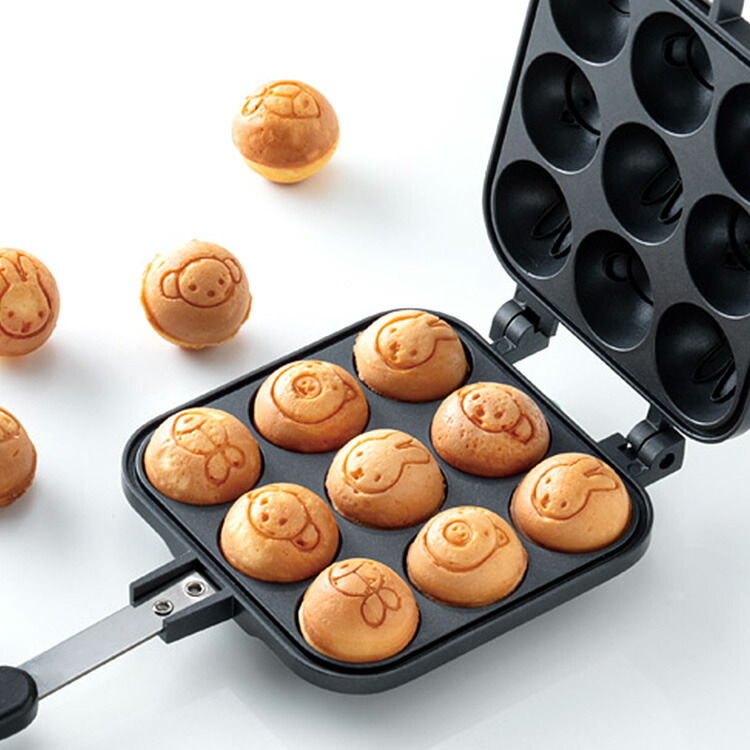 スケーター ベビーカステラメーカー ミッフィー ALOCT1 直火式 たこ焼き器 製菓 お菓子作り アウトドア キャンプ フライパン 子供 子ども  キャラクター かわいい 可愛い すぐったレディース福袋