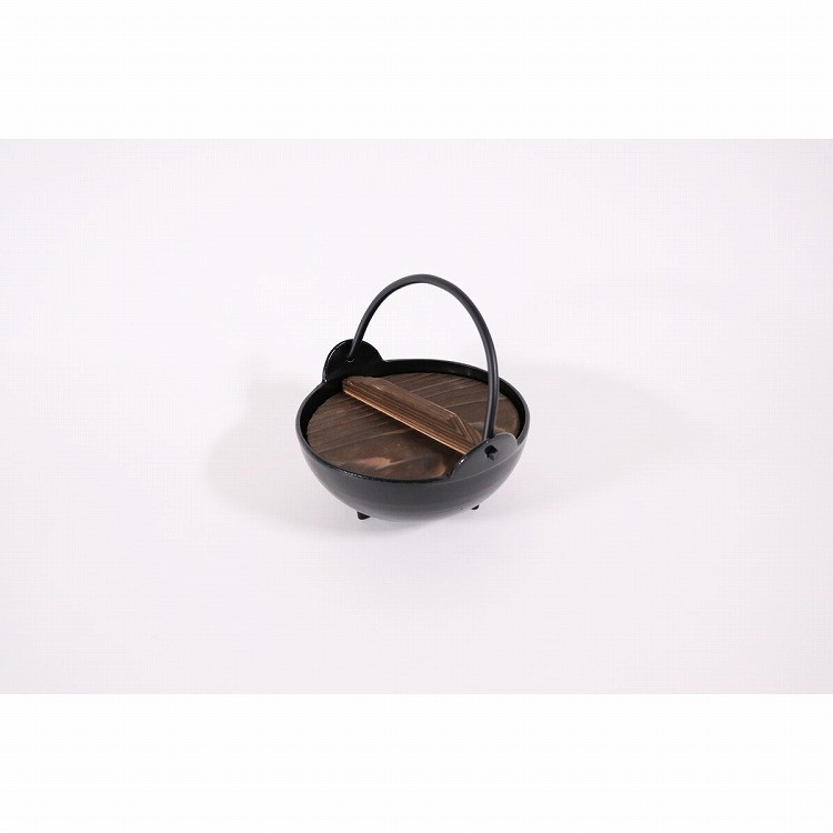 カンダ アルミ黒塗り田舎鍋 15cm #292023(代引不可)【送料無料】