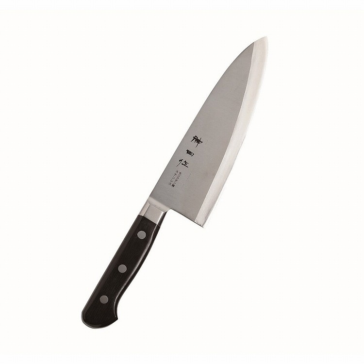 カンダ 神田作 黒合板出刃 18cm #129097(代引不可)【送料無料】