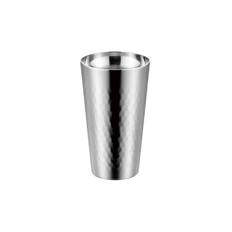 よこやま チタン二重タンブラー240ml(ミラー仕上げ) EJA-1501(代引不可)【送料無料】｜リコメン堂