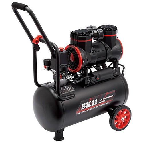 SK11 エアコンプレッサSW-102 SW-L20MPF-01(代引不可)【ポイント10倍】【送料無料】｜リコメン堂