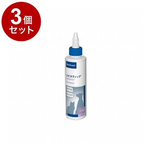 【3個セット】 ビルバックジャパン エピオティックペプチド イヤークリーナー 犬猫用 125mL【ポイント10倍】【送料無料】