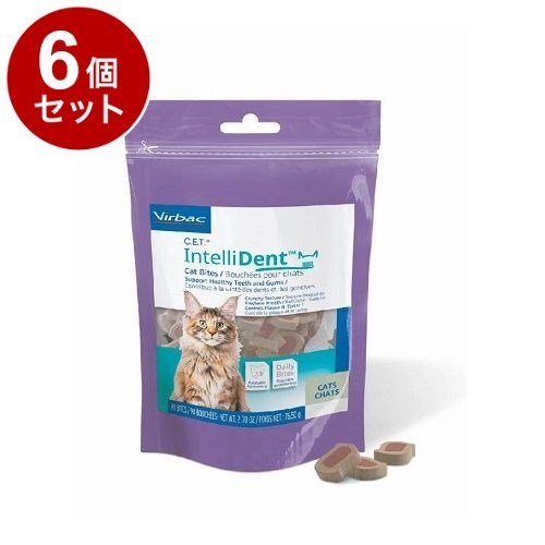 【6個セット】 ビルバックジャパン C.E.T.インテリデント 猫用 90粒【ポイント10倍】【送料無料】