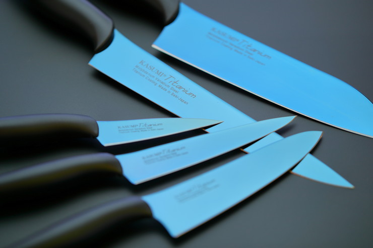 スミカマ 霞 Kasumi チタニウム 剣型包丁 cm ミッドナイトブルー チタンコーティング 2 Vi カラー 包丁 料理器具 送料無料 Spcwoensel Nl