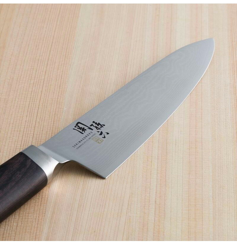 お得セット 貝印 関孫六 ダマスカス 牛刀 18cm 日本製 KAI AE5204 キッチンナイフ 180mm ステンレス製包丁 おしゃれ 天然木  fucoa.cl