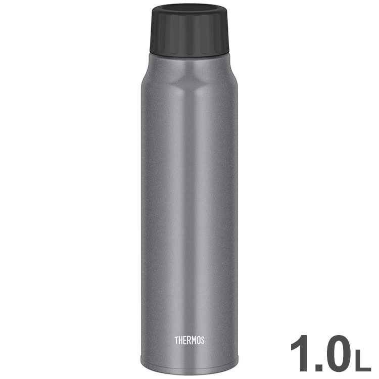 THERMOS サーモス 水筒 保冷炭酸飲料ボトル 1000ml 1.0L FJK-1000 SL シルバー 炭酸ボトル アウトドア レジャー キャンプ 遠足【送料無料】