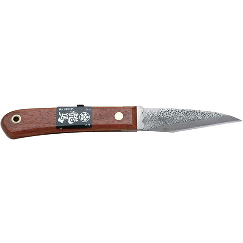 梅鉢龍馬・折込小刀・120MM 大工道具：金切鋏・カッター：横手小刀【送料無料】