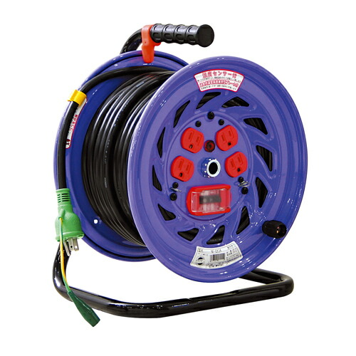 日動 電工ドラムブレーカー付30m NF-EK34【送料無料】