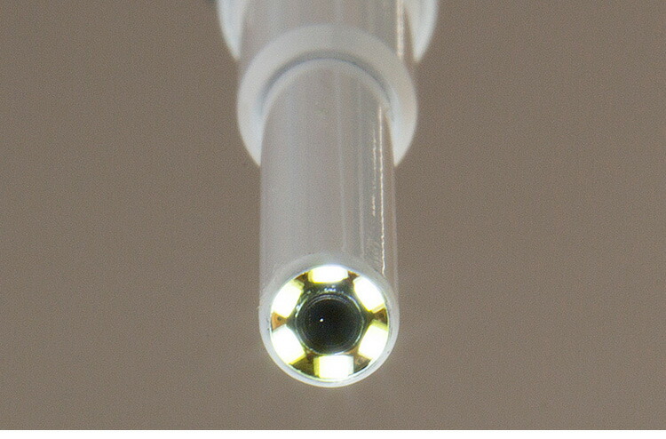 モニター付き耳かきスコープホワイト見やすい先端LEDライト豊富なアタッチメント耳の中を見ながら耳かきお年寄りプレゼント(代引不可)【送料無料】