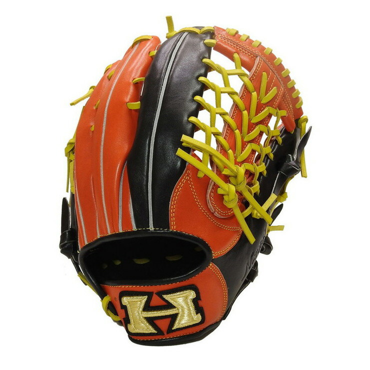 楽天市場 ハイゴールド Hi Gold Okg 728sp 己極 限定軟式グラブ 外野手用 Fオレンジ ブラック 右投げ用 野球 左投げ用 グローブ 送料無料 リコメン堂